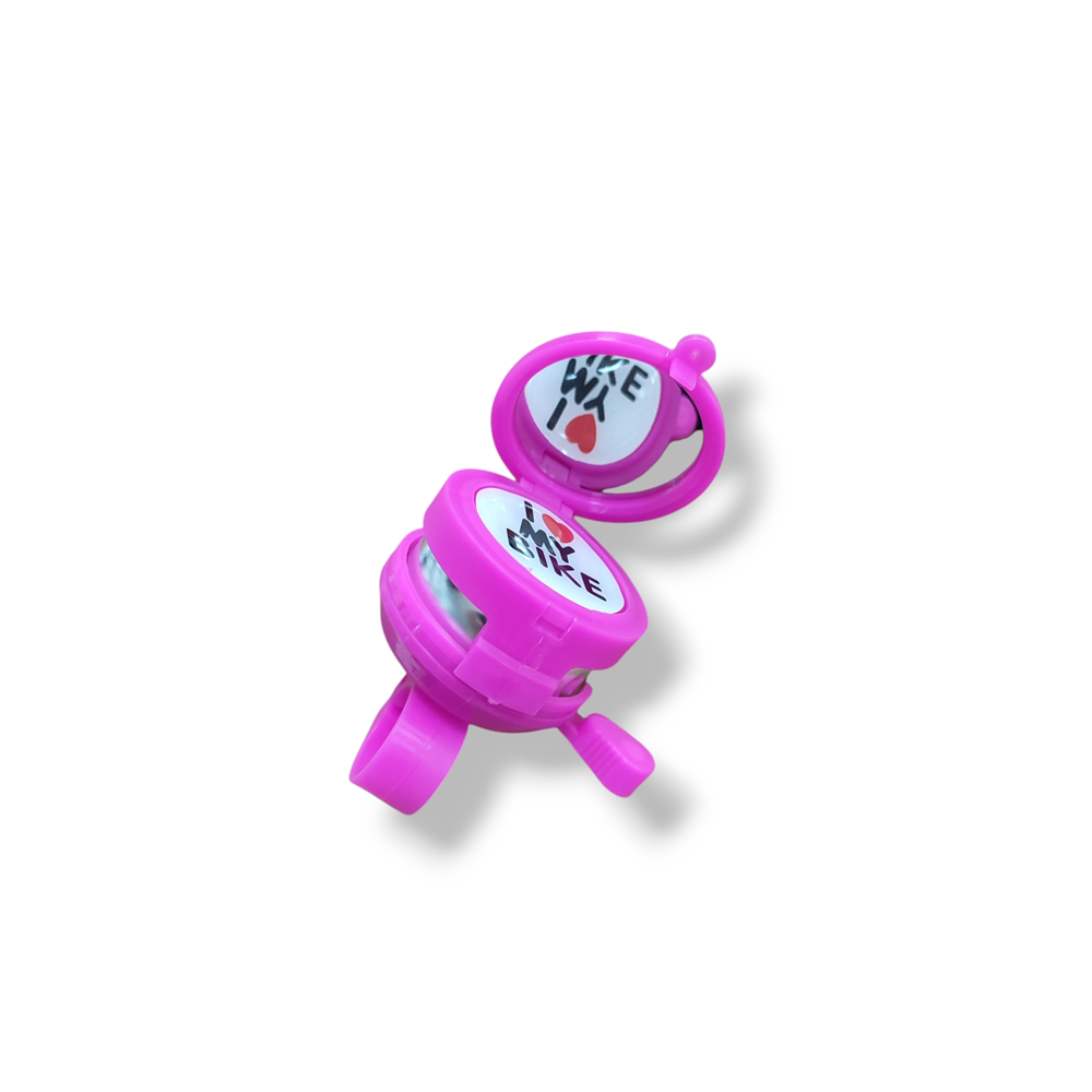 Bisiklet Zil Renkli Aynalı Model PEMBE