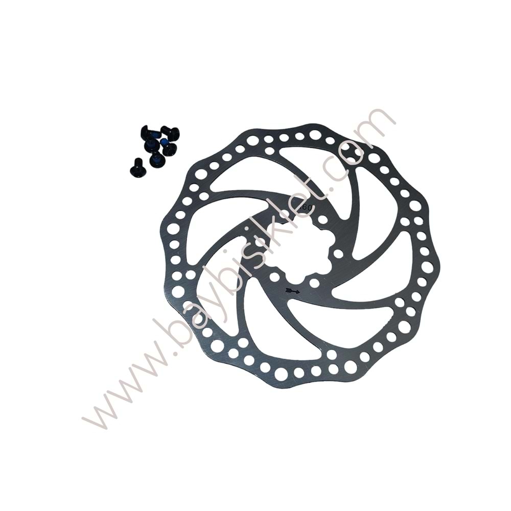 Bisiklet Fren Disk Rotor 160 mm 6 Vida B02