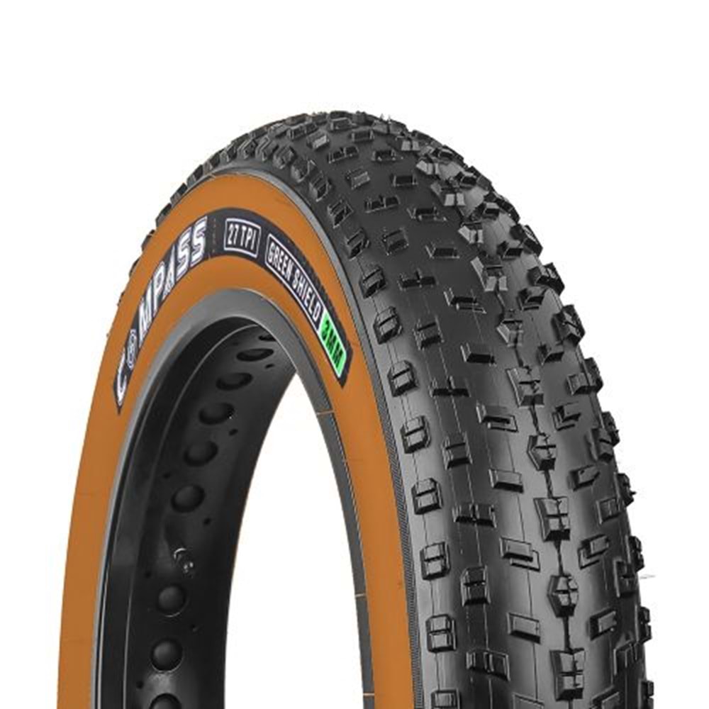 20*4.00 Fat Bike Dış Lastik 3 mm Zırhlı Aber Yanaklı COMPASS P1272