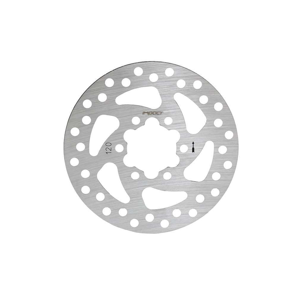 Disk Rotor 120 mm 6 Vidalı İMPACT