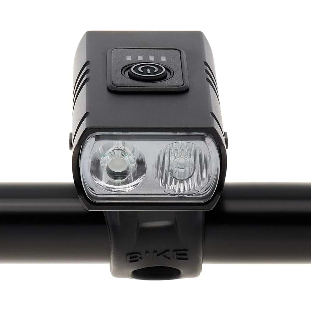 Usb Şarjlı Bisiklet Ön Far Led 1.000 Lümen