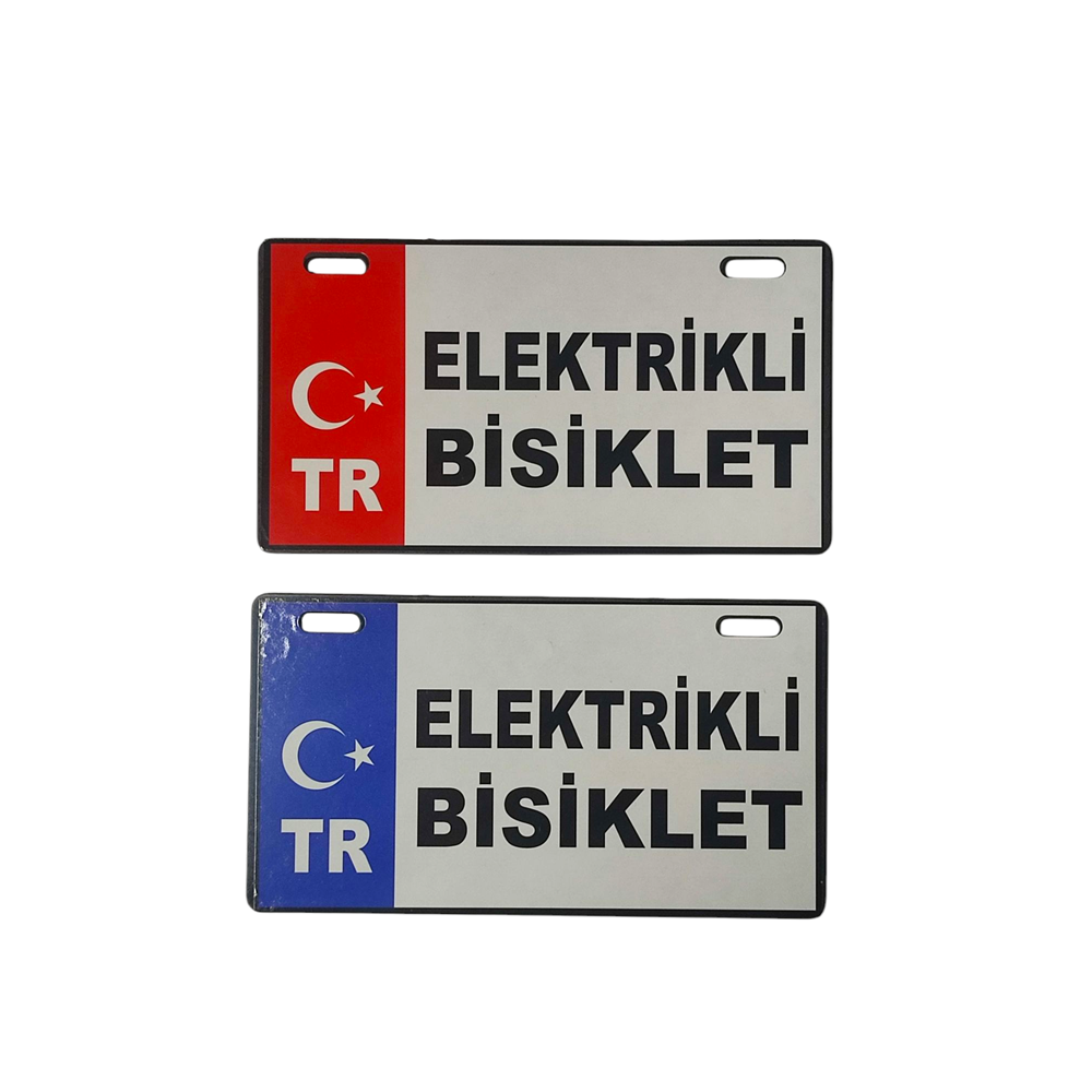 Elektrikli Bisiklet Plakalık