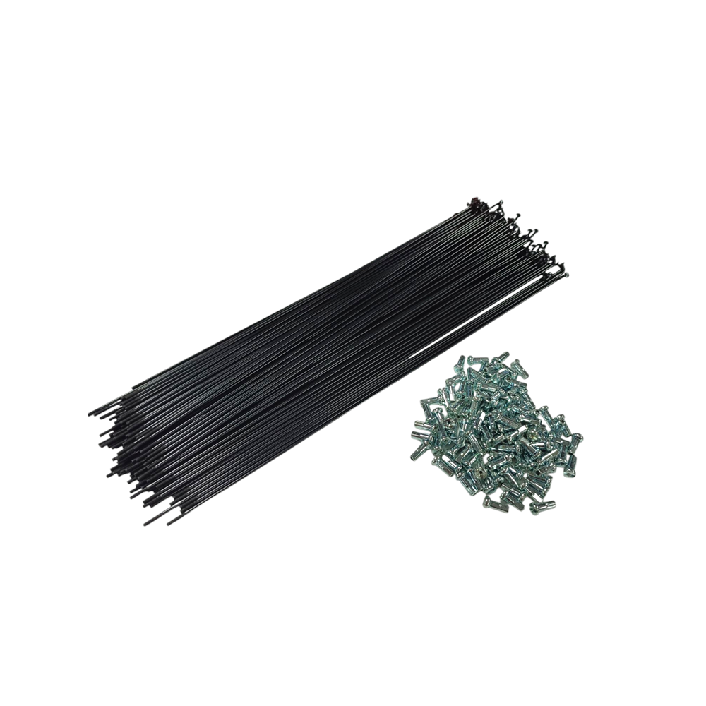 Bisiklet Jant Teli 2mm*280mm Siyah (1 grosa - 144 Adet)