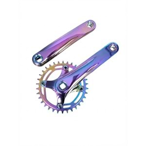 Aynakol Tek Yaprak 34T Aluminyum RAİNBOW