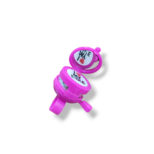 Bisiklet Zil Renkli Aynalı Model PEMBE
