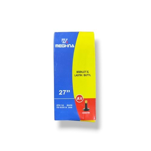 27*1 1/4 - 27*1 1/8 Bisiklet İç Lastik MEGHNA
