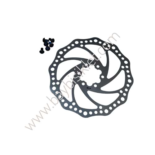 Bisiklet Fren Disk Rotor 160 mm 6 Vida B02