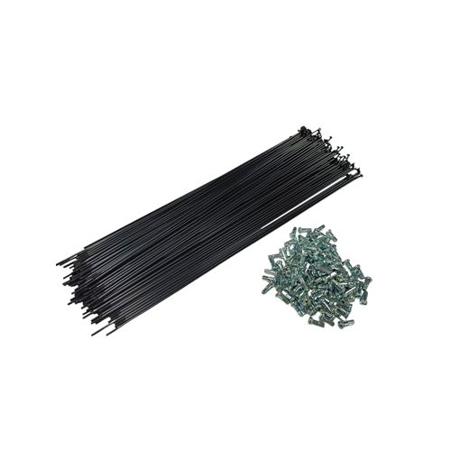 Bisiklet Jant Teli 2mm*261mm Siyah (1 grosa - 144 Adet)