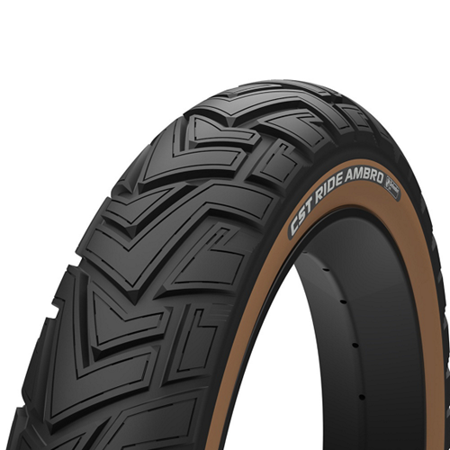 CST RİDE 20*4.00 Fat Bİke Dış Lastik 3 mm Zırhlı Kahverengi Yanaklı