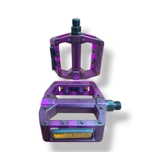 Mtb Geniş Pedal Şeffaf Bilyalı Mor