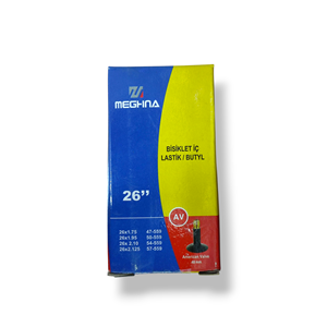 26*1.95/2.125 İç Lastik Uzun Sibop MEGHNA